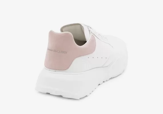 Women's Designer Shoes - Alexander McQueen Court Trainer Patchouli