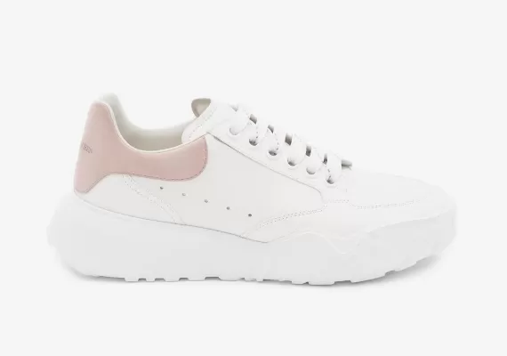 Women's Alexander McQueen Court Trainer Patchouli - Get Now!