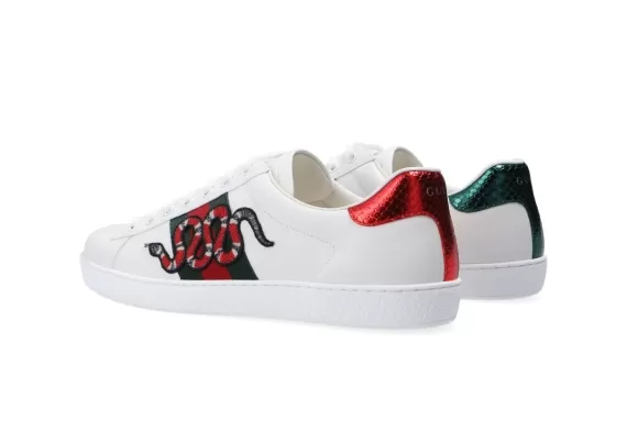 Upgrade Your Style with Men's Gucci Ace Sneakers with Patch