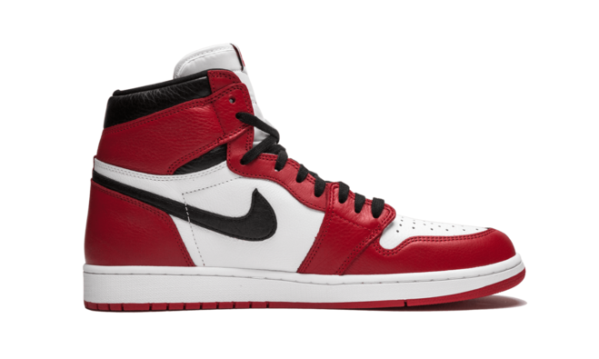 Discounted Men's Air Jordan 1 Hi H2H NRG - CHI Homage to Home (Numbered) Shoes!