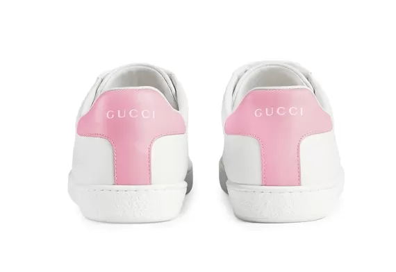 Buy Gucci Ace sneakers with Interlocking G symbol White/pink for Women's - Get Now on Sale!