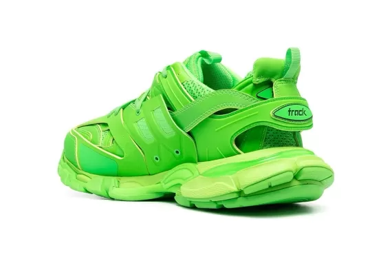 Fashionista Alert: Get the Latest Balenciaga Track Panelled Sneakers Fluorescent Green at Discounted Prices!