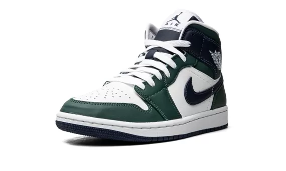 Buy Women's Air Jordan 1 Mid SE Noble Green - Sale Now!