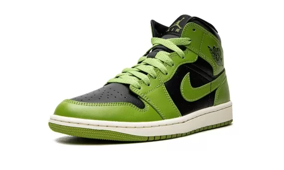 Women's Fashion Designer - Get Your WMNS Air Jordan 1 Mid - Altitude Green Now at Our Discounted Online Shop!