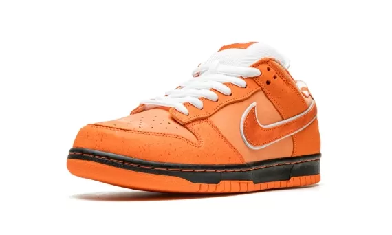 Men's Nike SB Dunk Low Concepts - Orange Lobster, Get It Now!