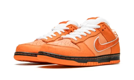 Men's Nike SB Dunk Low Concepts - Orange Lobster Now Available