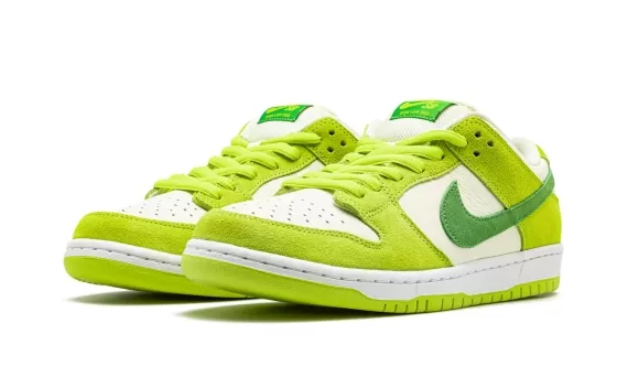 Women's Fashion - Nike SB Dunk Low Pro - Green Apple!