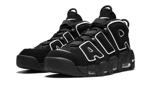 Stylish Nike Air More Uptempo - 2016 Release Black for Women