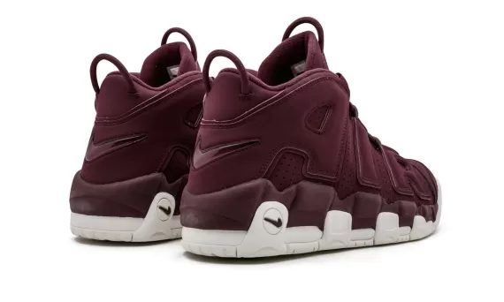 Get the Women's Nike Air More Uptempo 96 QS - Night Maroon/Night Maroon-Sail!