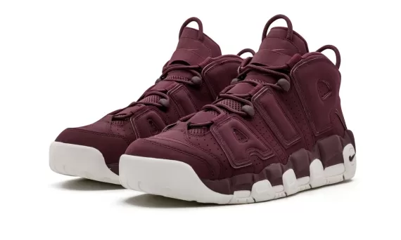 Women's Nike Air More Uptempo 96 QS - Night Maroon/Night Maroon-Sail - Shop Now!