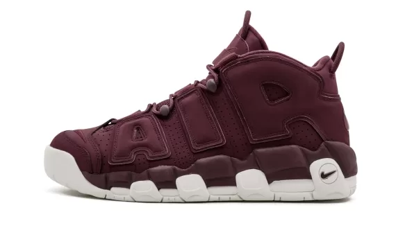 Women's Nike Air More Uptempo 96 QS Night Maroon/Night Maroon-Sail - Buy Now!
