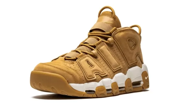 Look Fabulous with Women's Nike Air More Uptempo 96 PRM Flax-Flax/Phantom