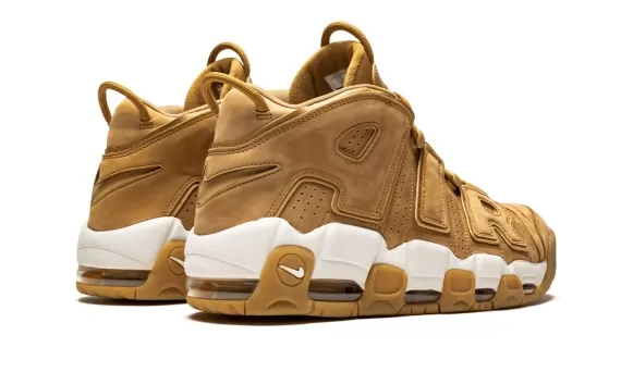 Women's Fashion - Nike Air More Uptempo 96 PRM Flax-Flax/Phantom