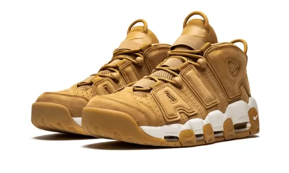 Men's Fashion: Nike Air More Uptempo - 96 PRM Flax/flax-Phantom