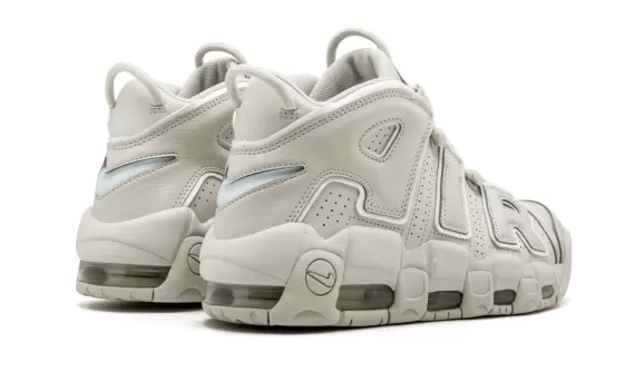 Get Women's Nike Air More Uptempo '96 Light Bone/White-Light Bone Now