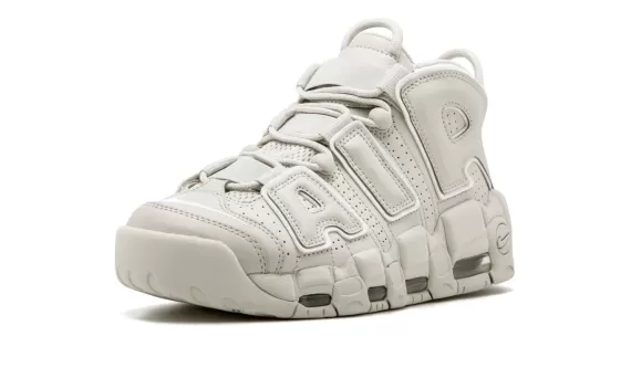 Shop Men's Nike Air More Uptempo '96 Light Bone/White-Light Bone Shoes Now