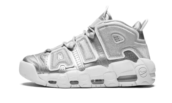 Get the Nike Air More Uptempo Silver Women's Edition Now