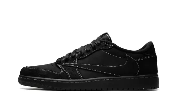 Sale Get Women's Air Jordan 1 Low OG TS - Travis Scott - Black Phantom