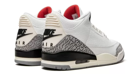 Women's Air Jordan 3 - White Cement Reimagined - Sale Today!