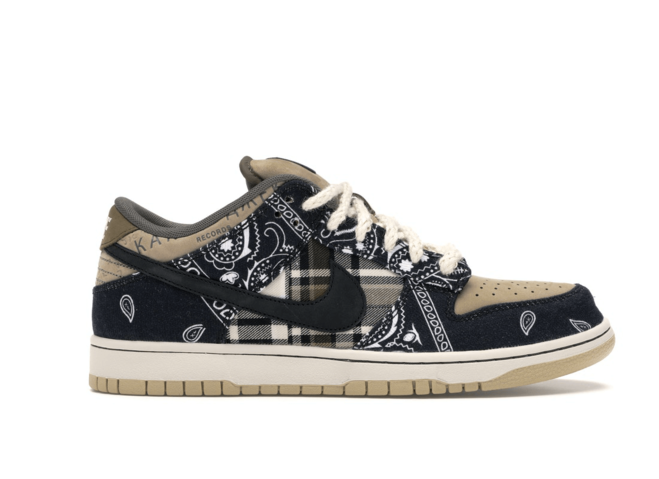 Discounted Nike SB Dunk Low Travis Scott for Men's Now Available