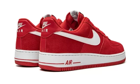Grab a Deal on Men's Nike Air Force 1 Low Game Red/White!