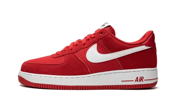 Women's Nike Air Force 1 Low - Game Red/White with Discount