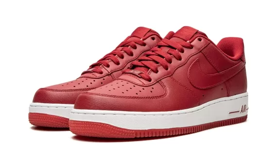 Women's Trendy Nike Air Force 1 Low '07 - Varsity Red - Buy Now and Save!
