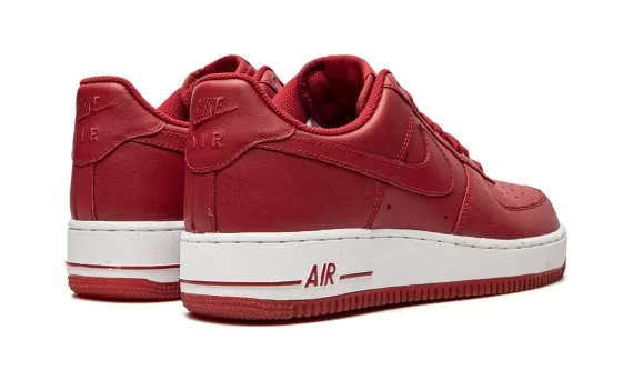 Grab a Bargain - Men's Nike Air Force 1 Low '07 Varsity Red!