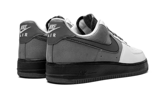 Shop Men's Nike Air Force 1 Low '07 - White/Flint Grey-Cool Grey-Black