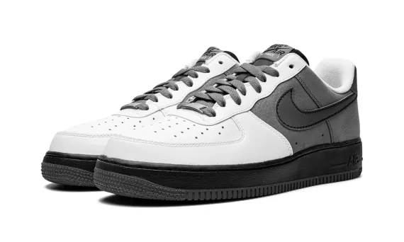 Men's Nike Air Force 1 Low '07 - White/Flint Grey-Cool Grey-Black for Sale