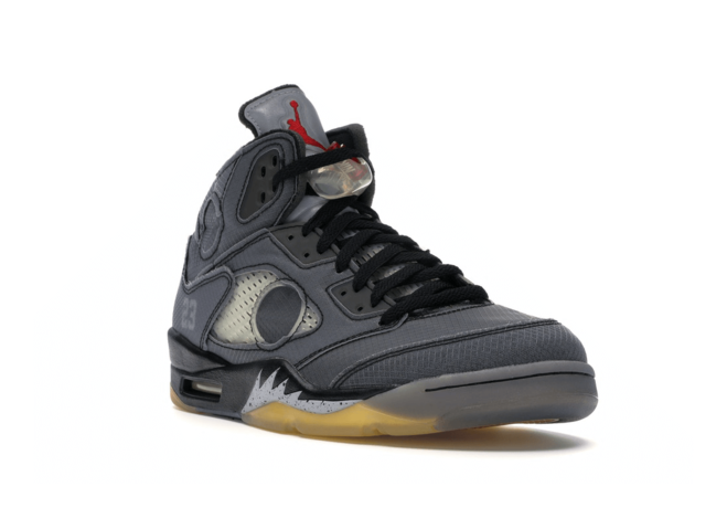 Shop Men's Jordan 5 Retro Off White Black - Get Discount!