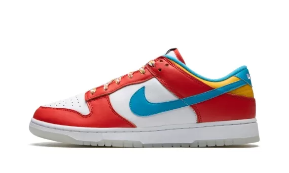 Get the Nike Dunk Low LeBron James - Fruity Pebbles for Men's