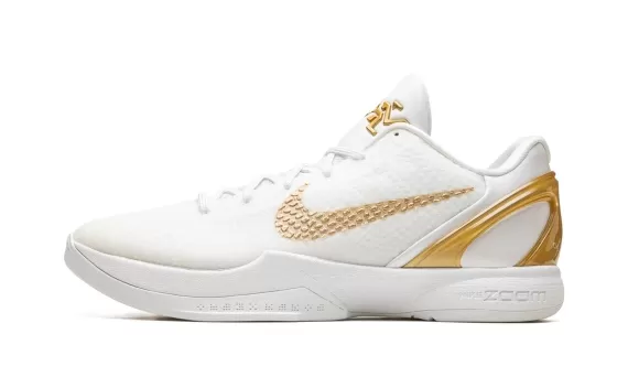 Shop Nike Kobe 6 Protro Black History Month Promo Sample White for Women's Now and Get Discount!
