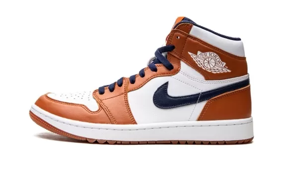 Shop Men's Air Jordan 1 Golf High Eastside Golf - Burnt Sunrise