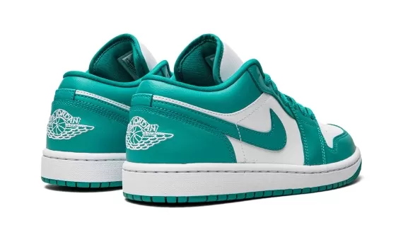 Enhance Your Style with the Air Jordan 1 Low - New Emerald for Women