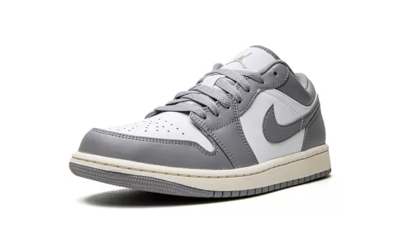 Men's Air Jordan 1 Low - Vintage Grey at Discounted Prices in Shop.