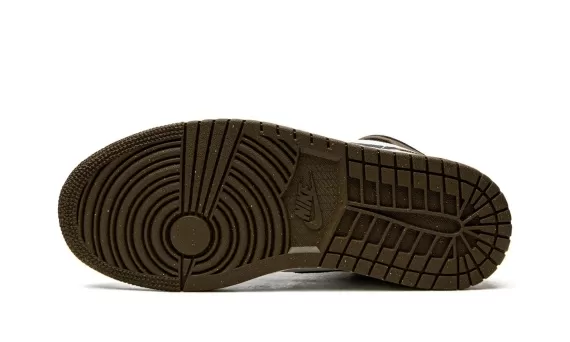 Shop Now & Save: Women's Air Jordan 1 Mid SE - Olive Toe Shoes