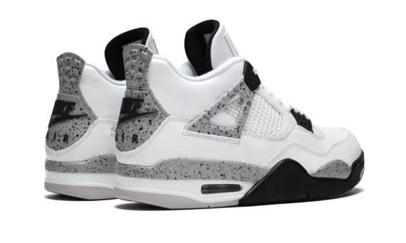 Men's Air Jordan 4 Retro OG - White Cement, Available to Buy Now