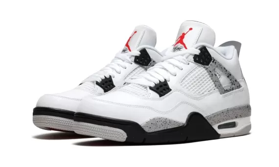 Shop Now for Men's Air Jordan 4 Retro OG - White Cement