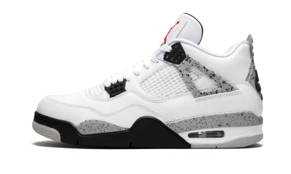 Men's Air Jordan 4 Retro OG - White Cement for Sale at Shop Now