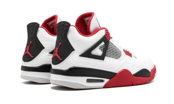 Men's Air Jordan 4 Retro - Fire Red Shoes Available Online