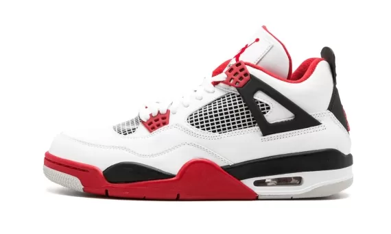 Shop Women's Air Jordan 4 Retro - Fire Red