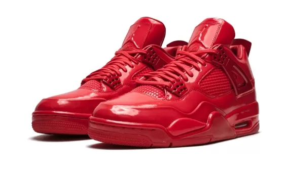 Fashion Designer Men's Shoes - Air Jordan 4 11LAB4 - University Red On Sale!