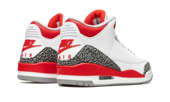 Men's Air Jordan 3 Retro OG - Fire Red 2022 - Buy Now At Discount