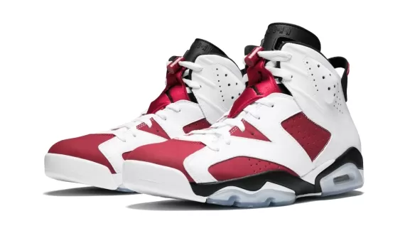 Sale on Women's Air Jordan 6 Retro - Carmine