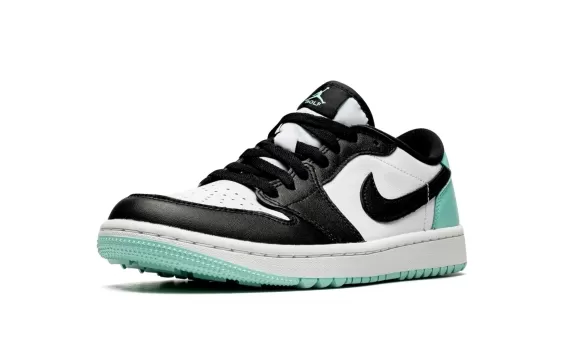 Save Money with Men's Air Jordan 1 Low G - White/Black-Copa Shoes On Sale Now!