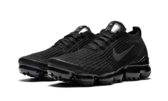 Buy Women's Nike Air Vapormax Flyknit 3 - Triple Black and Save Big