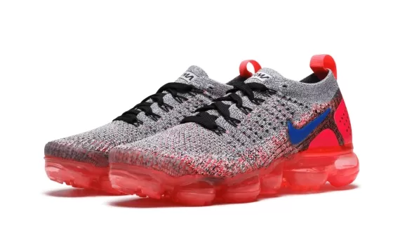 Buy Women's Nike Airmax Vapormax Fluknit - White/Ultramarine-Hot Punch on Sale Now!