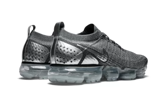 Look Stylish with Women's Nike Air Vapormax Flyknit 2 in Dark Grey/Chrome-Dark Grey