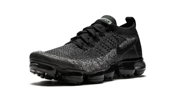 Shop Men's Nike Air Vapormax Flyknit 2 - Black/Black-Dark Grey